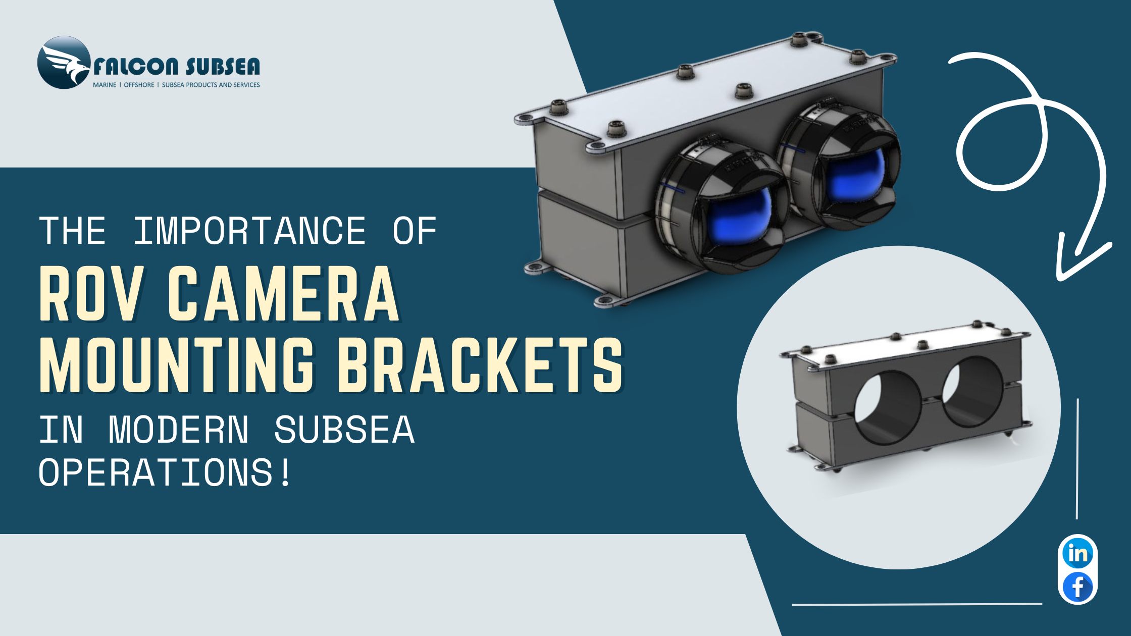ROV camera mounting bracket